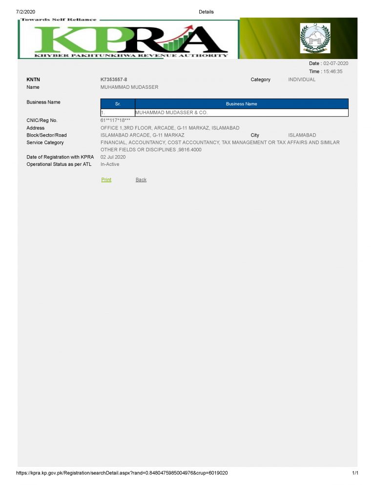 KPRA Registration